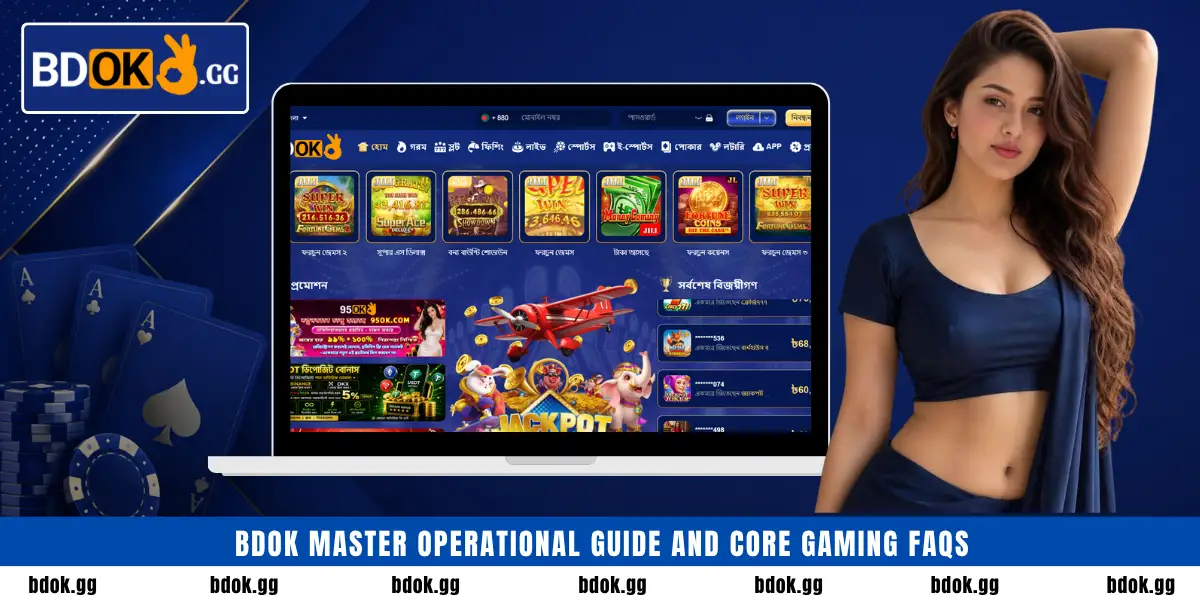BDOK Master operational guide and core gaming FAQs