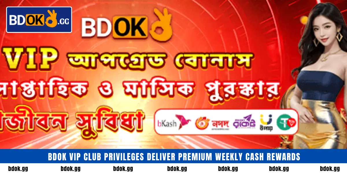 BDOK VIP Club Privileges Deliver premium weekly cash rewards