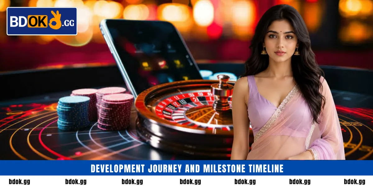 Development journey and milestone timeline