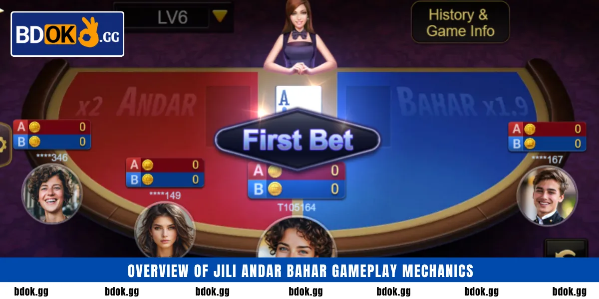 Overview of JILI Andar Bahar gameplay mechanics