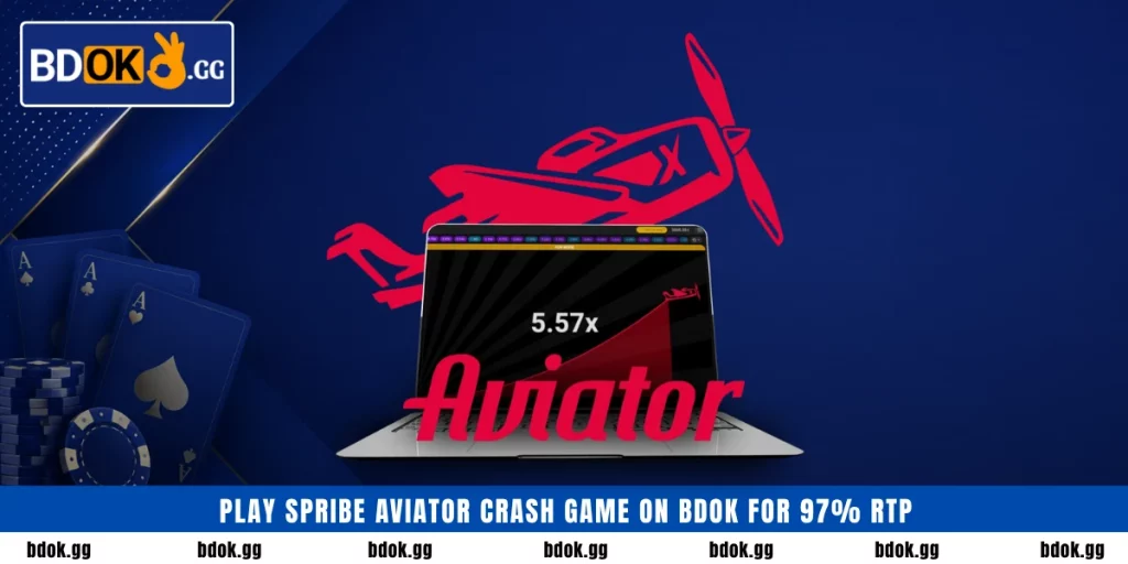 BDOK Spribe Aviator Crash Game - 97% RTP rules