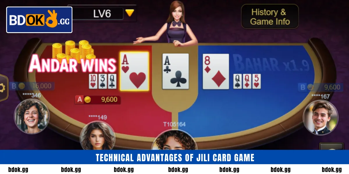 Technical advantages of JILI card game