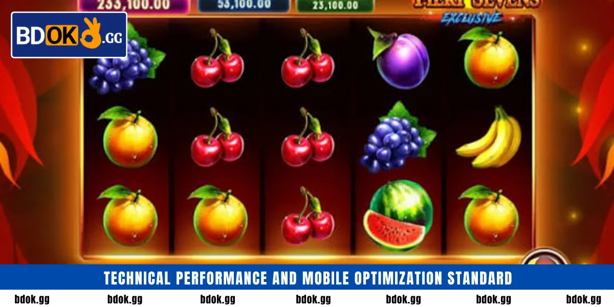 Technical performance and mobile optimization standard